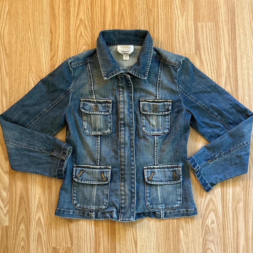Vintage Talbots Blue Denim Jacket